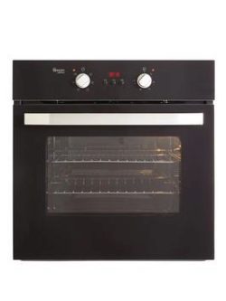 Swan Sxb2010B 60Cm Built-In Single Electric Oven With Timer - Next Day Delivery - Black